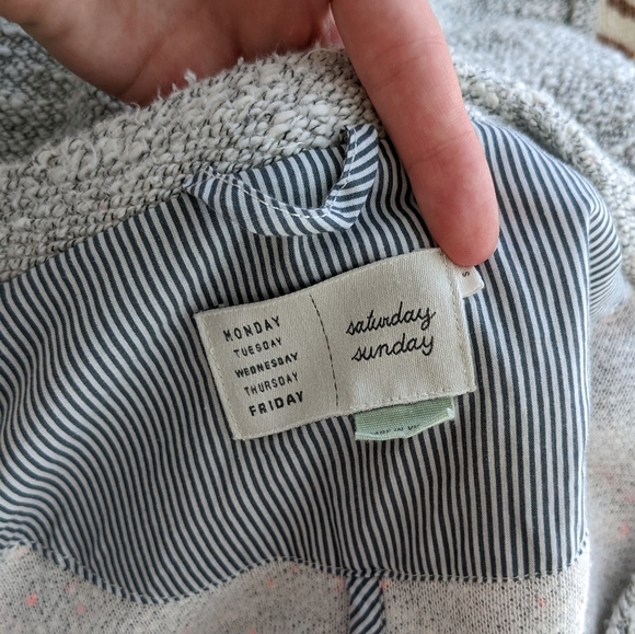 Anthropologie Saturday Sunday Cardigan Blazer - Picture 4 of 6